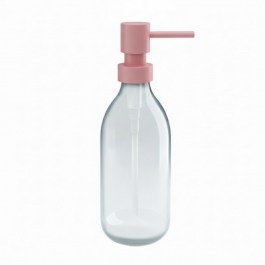 Cream Soap Container 79-303 300ml 6.5x20cm Matt Pink Pam & Co PINK