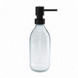 Cream Soap Container 79-403 300ml 6.5x20cm Matt Black Pam & Co BLACK
