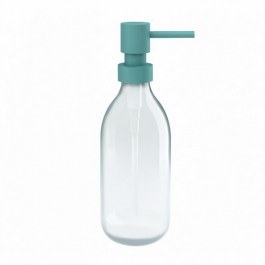 Cream Soap Container 79-913 300ml 6.5x20cm Matt Turquoise Pam & Co TURKUAZ