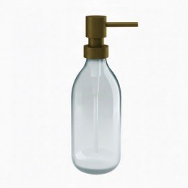 Cream Soap Container 79-963 300ml 6.5x20cm Matt Light Bronze Pam & Co LIGHT BRONZE