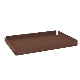Δίσκος Μπάνιου Διακοσμητικός Ortho 33020-943 30x20x3cm Matt Wenge Pam & Co WENGE
