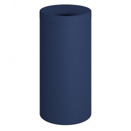 Laundry Basket 663470-203 65lt 34x70cm Matt Navy Blue Pam & Co NAVY BLUE