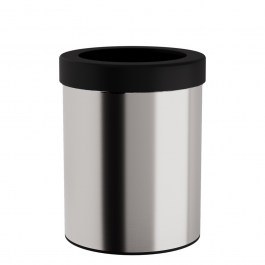 Trash Can 2536-011 12lt 25x30cm Matt Inox Pam & Co INOX