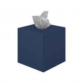 Θήκη Χαρτομάντηλων Κύβος 124-203 13x13cm Matt Navy Blue Pam & Co NAVY BLUE