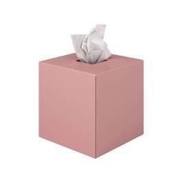 Θήκη Χαρτομάντηλων Κύβος 124-303 13x13cm Matt Pink Pam & Co PINK