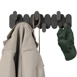 Wall Hanger Tempo 1022941-040 47x8,8x18,4cm Black Umbra BLACK