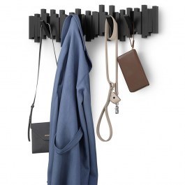 Wall Hanger Sticks 1023536-040 72x8,8x18,4cm Black Umbra BLACK