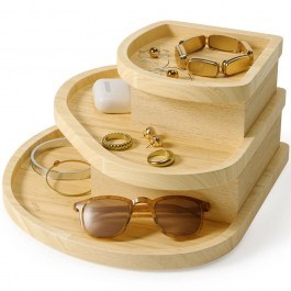 Βάση Κοσμημάτων Cove 1023441-390 23,3x23,3x12,9cm Natural Umra NATURAL