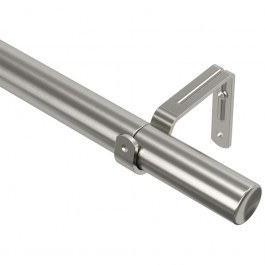 Zen Curtain Rod Single & Adjustable 1022628-411 D2,5cm 81-162cm Nickel Umbra NICKEL