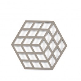 Βάση Θερμών Σκευών Cube 38797 16x14x0,9cm Taupe Zone Denmark TAUPE