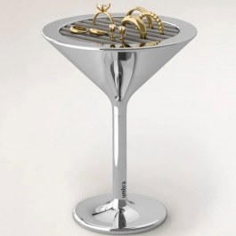 Βάση Δαχτυλιδιών Tini 1024932-158 8,5x8,5x11,5cm Chrome Umbra CHROME