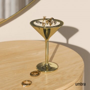 Βάση Δαχτυλιδιών Tini 1024932-104 8,5x8,5x11,5cm Brass Umbra