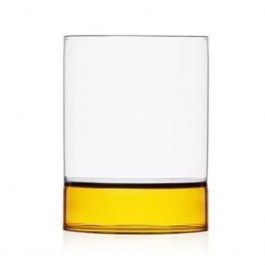 Ποτήρι Νερού Bamboo Grove 312.160 200ml Φ8x7cm Clear-Amber Ichendorf CLEAR-AMBER