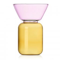 &Beta;ά&zeta;&omicron; Gel&eacute;e Extra Small 313.201 400ml &Phi;8x16,5cm Yellow-Pink Ichendorf