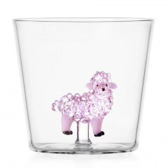 &Pi;&omicron;&tau;ή&rho;&iota; &Nu;&epsilon;&rho;&omicron;ύ Animal Farm &Pi;&rho;ό&beta;&alpha;&tau;&omicron; 352.229 300ml &Phi;8,5x8cm Clear-Pink Ichendorf