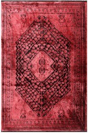 Χαλί Karma 00155-910 Red-Black Merinos RED-BLACK
