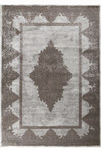 Σετ Χαλιά Κρεβατοκάμαρας 3Τμχ. Craft 23476-276 Brown-White Merinos