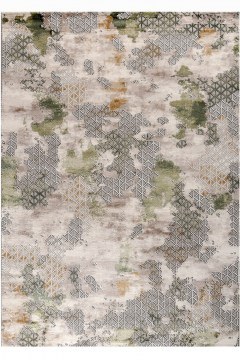 Carpet Elements 39798-040 Beige-Green Merinos