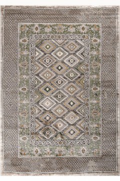 Carpet Bedroom's Set 3Pcs. Elements 39799-040 Beige-Green Merinos