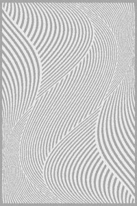 3 Piece Bedroom Carpet Set Sabrina 52000-113 White-Grey Merinos