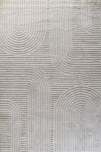 Σετ Χαλιά Κρεβατοκάμαρας 3Τμχ. Alloy 65000-125 Grey Merinos