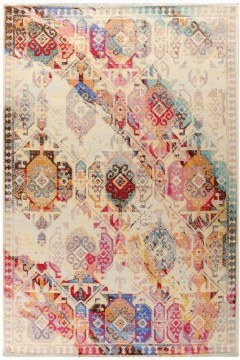 Χαλί Battu 01373-102 Multi Merinos