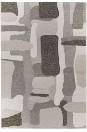 3 Piece Bedroom Carpet Set Naya 00053-106 Beige-Grey 80X500 Merinos BEIGE-GREY