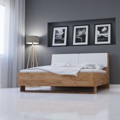 Bed Avanti TO-AVANTI160SET 164.4x220x95.6cm (Set 2pcs) For Mattress 160x200cm Πάτωμα-White
