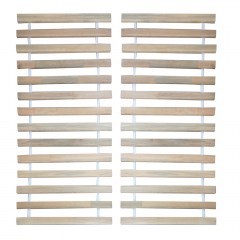 Πάτωμα Κρεβατιού TO-FLOOR160 Διπλό 160x200 Mασίφ Ξύλο Με Ιμάντα