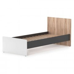 Κρεβάτι Με Τάβλες Alex (Για Στρώμα 90x200cm) ALEX90 95x205x86cm Multi Aidonitsa