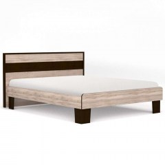 Κρεβάτι Scarlet (Για Στρώμα 140x200cm) SCARLET140 155x205x90,5cm Sonoma-Wenge