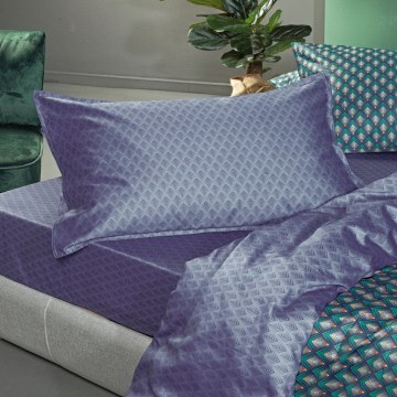 Μαξιλαροθήκες Ladon 02A (Σετ 2τμχ) Blue Kentia