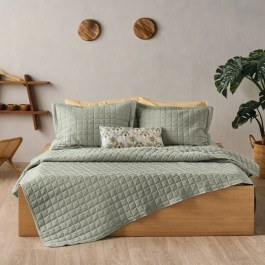 Bedspread Vegas 2325 Olive Green Kentia OLIVE GREEN
