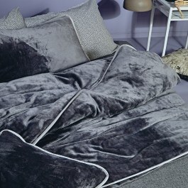 Duvet Cover Ivanna 24 Anthracite Kentia ANTHRACITE