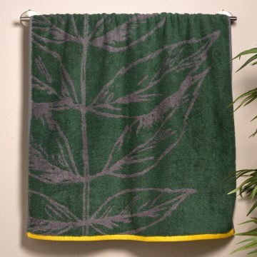 Towel Jayda 02 Dark Green Kentia
