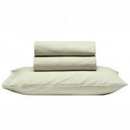 Bed Sheets Essential 10 Fitted Light Green Kentia LIGHT GREEN