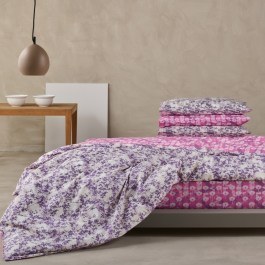 Κουβερλί Paco 42 Purple-Ecru Kentia PURPLE-ECRU