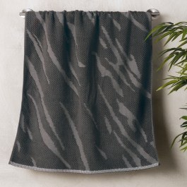 Πετσέτα History 24 Dark Grey-Brown Kentia DARK GREY-BROWN
