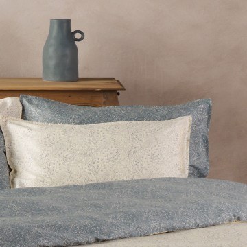 Μαξιλαροθήκες Elsy 01 (Σετ 2τμχ) Beige-Grey Kentia
