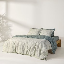 Duvet Cover Elsy 02 (Set 3pcs) Beige-Green Kentia BEIGE-GREEN