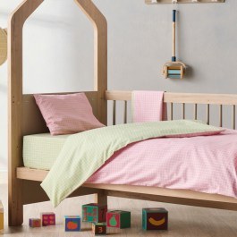 Σεντόνια Βρεφικά Zuccero 14 (Σετ 3τμχ) Pink Kentia PINK