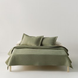 Bedspread Mason 02 (Set 2pcs) Olive Green Kentia OLIVE