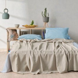 Blanket Illusion 12 Waffle Beige Kentia BEIGE