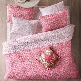 Μαξιλαροθήκες Dalida 20 (Σετ 2τμχ) Dusty Pink-White Kentia PINK-WHITE