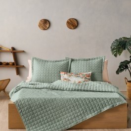 Pillowcases Vegas 1025 (Set 2pcs) Mint Green Kentia MINT