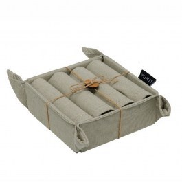 Σουπλά Plato 252 Σε Καλαθάκι (Σετ 5τμχ) Khaki Kentia KHAKI