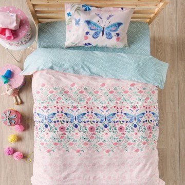 Kid Pillowcases Pieta (Set 2pcs) Pink-Multi Kentia