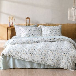 Bed Sheets Erbe 10 (Set 4pcs) White-Yellow Kentia WHITE-YELLOW