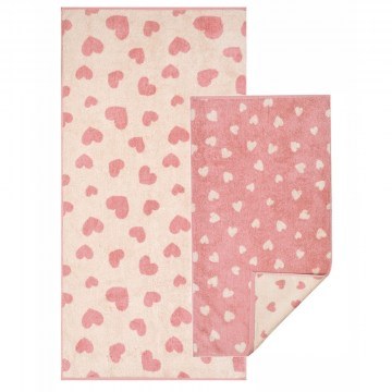 Πετσέτες Magy 14 (Σετ 2τμχ) Pink Kentia