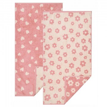 Πετσέτες Magy 14 (Σετ 2τμχ) Pink Kentia